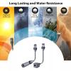 Gen3 Cable Replacement, SPX to RJ45 /Dish/Router Ethernet Cable Adapter for Starlink Satellite Gen3 V3, 0.2m view 2