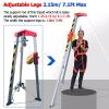 Aluminum Safety Tripod Rescue Kit with Adjustable Support Legs & Anti-Fall Device - Confined Space Emergency Rescue Tripod (1200lbs/544.3kg Winch) view 3