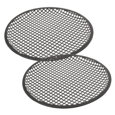 BESPORTBLE 2pcs Car Subwoofer Mesh Cover Replacement Speaker Protective Net Anti-Collision Speaker Grill for 6.5 Inch Loudspeakers Sturdy Cold Rolled Steel for Car Audio Systems