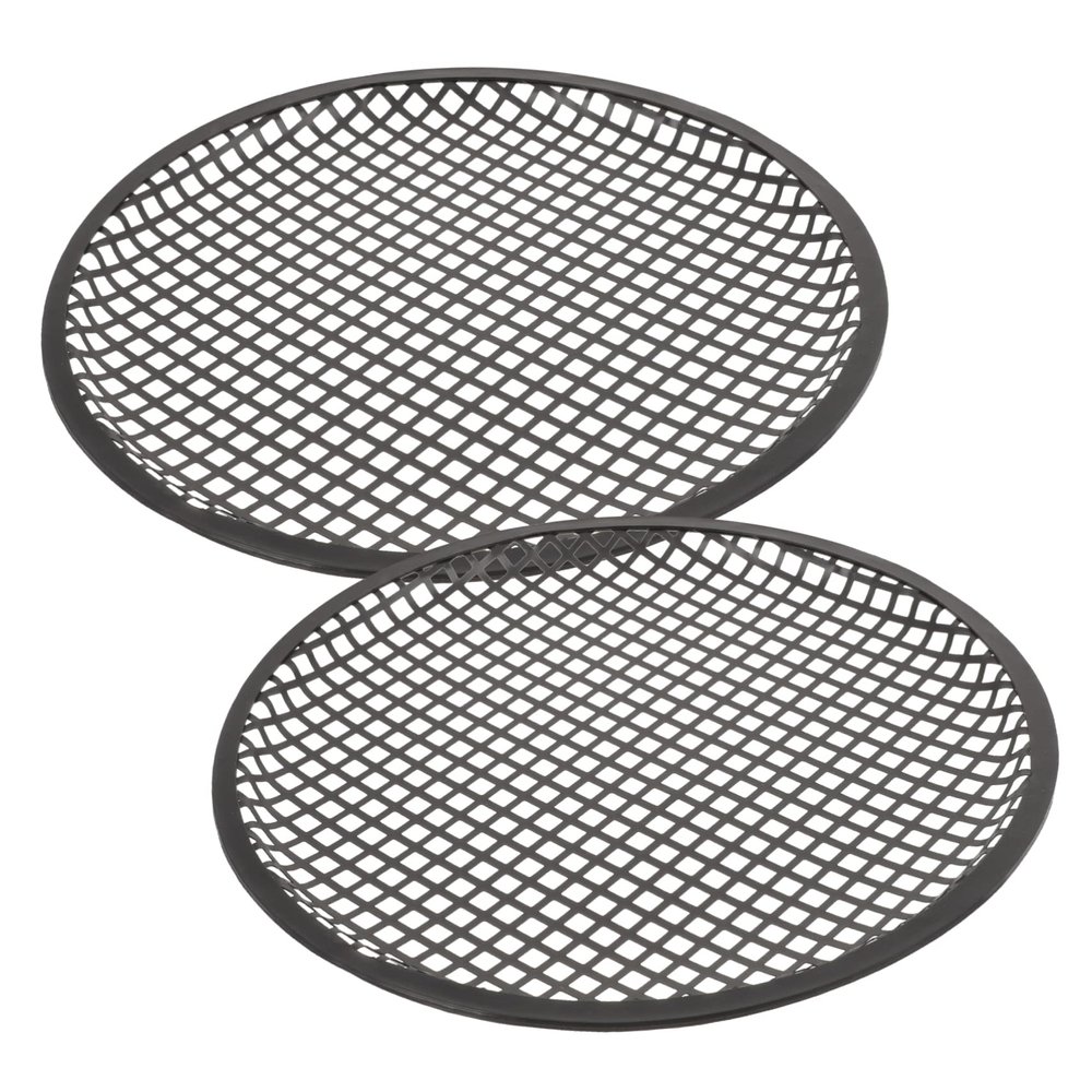 BESPORTBLE 2pcs Car Subwoofer Mesh Cover Replacement Speaker Protective Net Anti-Collision Speaker Grill for 6.5 Inch Loudspeakers Sturdy Cold Rolled Steel for Car Audio Systems