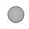 BESPORTBLE 2pcs Car Subwoofer Mesh Cover Replacement Speaker Protective Net Anti-Collision Speaker Grill for 6.5 Inch Loudspeakers Sturdy Cold Rolled Steel for Car Audio Systems view 3