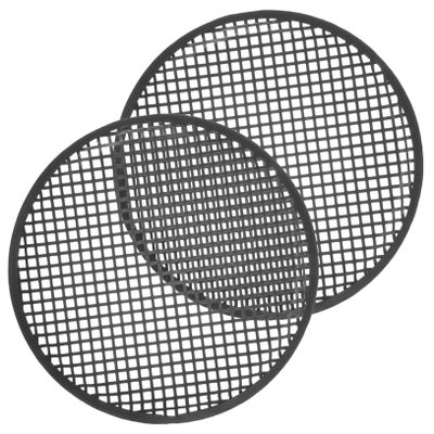 Abaodam 2pcs Car Loudspeaker Mesh Cover Speaker Protective Net for Audio Modification Simple Subwoofer Grills for Car Speakers and Easy to Install