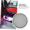 Abaodam 2pcs Car Loudspeaker Mesh Cover Speaker Protective Net for Audio Modification Simple Subwoofer Grills for Car Speakers and Easy to Install view 3