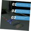 1Set Luminous Wired Gaming Keyboard and Set Stylish Mechanical Gaming Kit for Home Office and Use High End Wear Resistant Design view 3