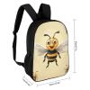 JKLQWH Travel Backpack Sturdy Laptop Backpacks Carry On Backpack Honey Bee Casual Daypack Business Work Bag Water Resistant Computer Bag Weekender Bags for Men Women Gift Bags view 2