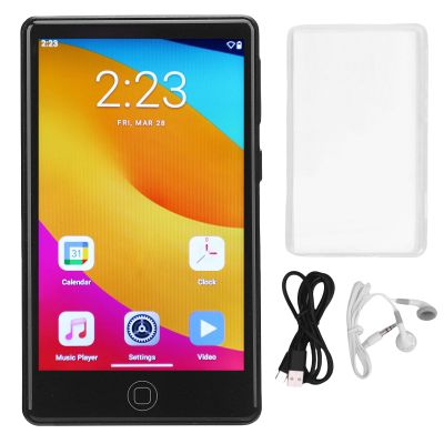 128GB WiFi MP4 Player with Bluetooth, 4.0 Inch Touch Screen MP4 Player Lossless Music Player, MP3 Player Support APPs, Android 14.0