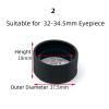 YONGYOUYOPIIN 2 Pack 27-35mm Rubber Eyepiece Goggles Eyeshield Binoculars Microscope Night Vision Goggles Eyeshield(2) view 2
