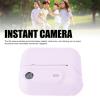 Instant Print Digital Camera with MP3 & Game, 48MP 1080P HD Instant Print Camera with 6X Zoom & 20 Creative Frames, for Photography Enthusiasts (Pink) (Blue) (Green) (Purple) view 2