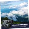 CORHAD Interesting Compact Binoculars for Boys and Girls Multi-Function Outdoor Toy Lanyard for Nature Exploration and Sightseeing view 2