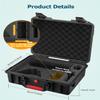 Gunovy Starlink Mini Case Waterproof Hard Case fits Starlink Mini Dish Kit+Star link Mini Tripod Adapter Mount 1/4"-20 Threaded with 3/8"-16 Threaded Aluminum Alloy Tripod Mount view 2