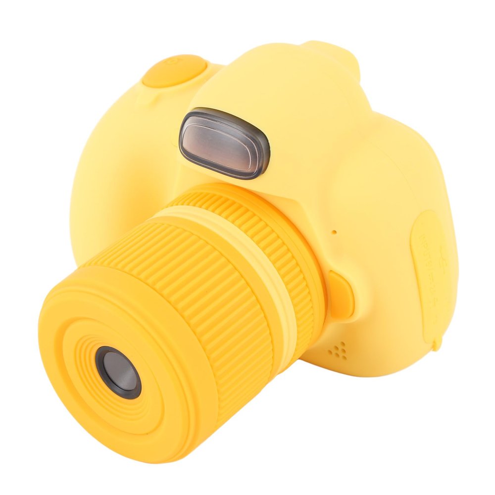48MP Autofocus Camera for Recording Life, Digital Camera, Built in 32G Memory Card (Black) (Yellow)