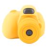 48MP Autofocus Camera for Recording Life, Digital Camera, Built in 32G Memory Card (Black) (Yellow) view 2
