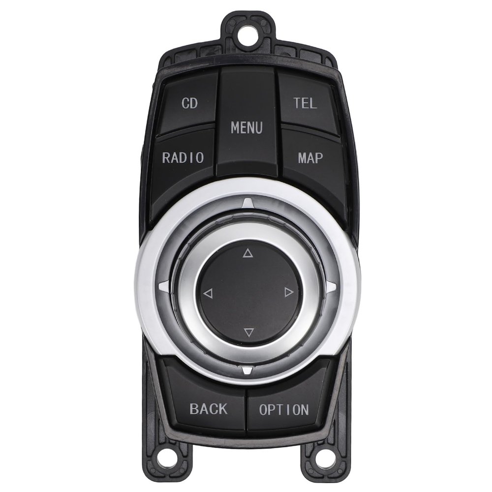 Torvex Media Controller, Multimedia iDrive Knob Switch Compatible with BMW F07 F10 F01 F02, 10 Pin Joystick 65829206446, Centre Console Navigation Control Selector Button