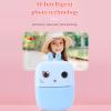 Instant Print Camera, 1080P 80MP HD Double Cameras with Printing Paper, Portable Small Travel Print Digital Camera for Toddlers Girls Boys Students (Green) (Blue) view 2