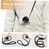 DOITOOL 2pcs Cotton Camera Neck Shoulder Strap Vintage Thin Cam Strap Proper for Easy Carrying Safe Protection view 4