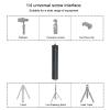 Extension Pole Handheld Stabilizer Stick Rod, 8.3 to 28.7 Inch 4 Sections Aluminum Alloy Extendable Universal Stabilizer Selfie Stick, with 1/4 Inch Screw view 3
