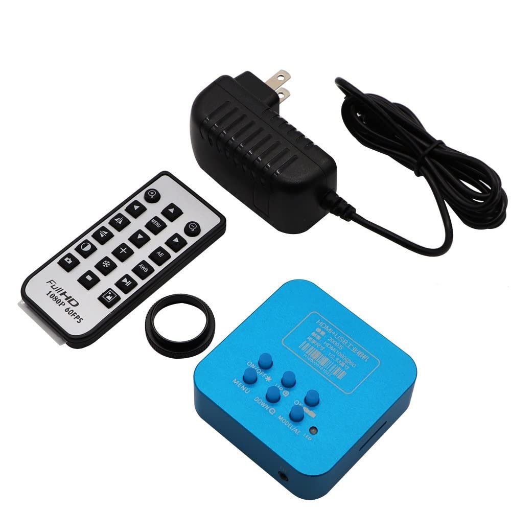microscope accessories kit slide preparation camer Microscope Camera 14MP 16MP 20MP CMOS 1080P 60FPS HDMI Camera for Trinocular Microscope Phone Motherboard PCB Soldering Repair Microscope accessories