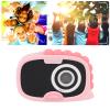 1080P Digital Camera, 4X Zoom 9.8ft Underwater Camera with 2 Inch Screen, 12MP Portable Compact Selfie Camcorder Wide Angle Lens for Boys Girls (Blue) (Roseate) view 3