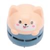 GRIRIW Cute Cartoon Mini Desktop Vacuum Cleaner Portable USB Rechargeable Handheld Dust Cleaner for Laptop Keyboard and Pet Hair Lightweight and Silent Design Dark Green view 1
