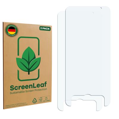 ScreenLeaf (2 Pack Screen Protector Compatible with Kentfaith GWS53.0103 Translator [Sustainable Screen Protection, Clear, Anti-Scratch]
