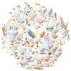 100Pcs Duck Stickers,Waterproof Cartoon Animal Sticker for Duck Party Gift Adult Teen Water Bottle Laptop Phone Cases Scrapbooking view 1