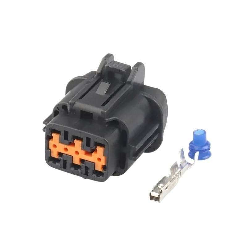 BSRTOVSAL CHAOF 1 Set 6 Pin 6188-0559 6185-1173 Automotive Front Face Headlight Assembly Plug Car Brake Light Wire Harness Connector for(DJ7069B-2.2-21,1 Set)