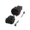 BSRTOVSAL CHAOF 1 Set 6 Pin 6188-0559 6185-1173 Automotive Front Face Headlight Assembly Plug Car Brake Light Wire Harness Connector for(DJ7069B-2.2-21,1 Set) view 3