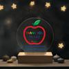 CHEERZEER CUSTOMIZE Teacher Appreciation Gift Personalized Night Light with Teacher & Student Name Custom Gift for Preschool, Daycare, Special Education, or Paraprofessional Teachers view 3