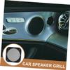 HAPINARY 4pcs Speaker Grill Cover Mesh for Car Audio Decorative Square Subwoofer Guard Replacement for Car Home Speakers view 3