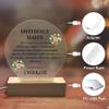 CHEERZEER CUSTOMIZE Difference Maker Gift Personalized Night Light with Name Appreciation Gift for Women, Volunteers, Nurses, Social Workers, Office Staff, or Administrative Professionals view 3