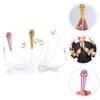 Abaodam 2pcs Miniature Microphone for Voice Recording Portable Vocal Mic with Design for Podcasting Singing Interviews and Live Streaming view 3