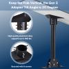Adjustable Mounting Kit with Aluminum Pipe Adapter Pole Mount for Starlink Standard/Gen 3, Ethernet Cable for Starlink Standard/Gen 3 and Mini 15M/50FT view 2