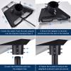 Adjustable Mounting Kit with Aluminum Pipe Adapter Pole Mount for Starlink Standard/Gen 3, Ethernet Cable for Starlink Standard/Gen 3 and Mini 15M/50FT view 4