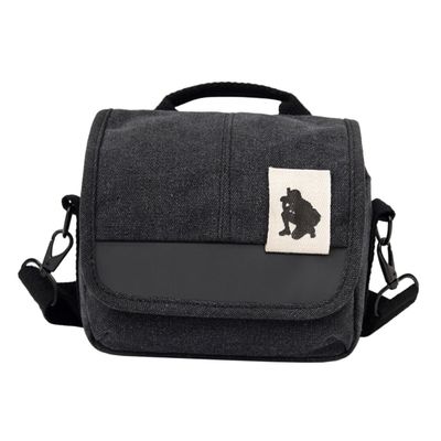 MERRYHAPY Camera Bag for Dslr Mirrorless Cameras Canvas Pouch with Shoulder Strap Lightweight Portable Storage for Photography Gear