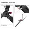 Mini Camera Tripod Portable Desktop Stand for Camera Vlogging Aluminum view 4
