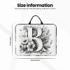 Artistic Letter B Laptop case - (16.5 * 12.2 inches), Suitable for Daily Travel, Tourism, Business Trips, Commuting, etc. view 3