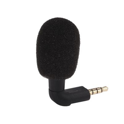 Akozon Mini Directional 3.5mm Jack Microphone Portable 360 Surround Radio Mic for Smartphone