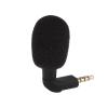 Akozon Mini Directional 3.5mm Jack Microphone Portable 360 Surround Radio Mic for Smartphone view 1