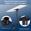 Adjustable Mounting Kit with Aluminum Pipe Adapter Pole Mount for Starlink Standard/Gen 3, Ethernet Cable for Starlink Standard/Gen 3 and Mini 5M/16.5FT view 3