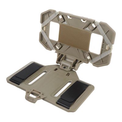 Accessories for Vest Carrier Phone Plate Chest Support for Screen 4.7-6.7 Inches Chest Navigation Foldable for Alterations for Khaki