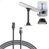 Adjustable Mounting Kit with Aluminum Pipe Adapter Pole Mount for Starlink Standard/Gen 3, Ethernet Cable for Starlink Standard/Gen 3 and Mini 5M/16.5FT view 1