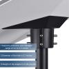Adjustable Mounting Kit with Aluminum Pipe Adapter Pole Mount for Starlink Standard/Gen 3, Ethernet Cable for Starlink Standard/Gen 3 and Mini 5M/16.5FT view 4