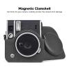 Akozon Protective Camera Case for Mini 40 PU Leather Bag Adjustable Shoulder Strap Photography (Black) view 4