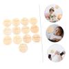 DECHOUS Safe Wooden Newborn Milestone Discs 13pcs Set Monthly Milestone Cards Photo Prop for Baby Growth view 3