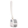 Akozon Stylish Plaid Pattern PU Protective Carrying Case with Hand Strap for PAL (White) view 1