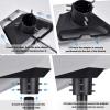 Adjustable Tripod Stand for Starlink Standard Gen 3, Stainless Steel with Aluminum Pipe Adapter, Adjustable Mounting Kit with Aluminum Pipe Adapter Pole Mount for Starlink Standard/Gen 3 view 4