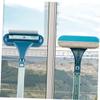 Anneome Multi-Function Double Sided Window Cleaner Brush Ergonomic Handle for Effortless Cleaning of Home Office and Car Surfaces Includes Built Gap Scrub for Thorough Results view 3