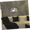 LALAFINA Transparent Acrylic Wall Mount Floating Shelf for Security Camera Camera Holder for Living Room Bedroom No Drilling Installation Stable Support for Indoor Monitoring view 4