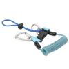 Aramox Anti Lost Diving Camera Spring Rope Stainless Steel Convenient for Diving (Blue) view 2