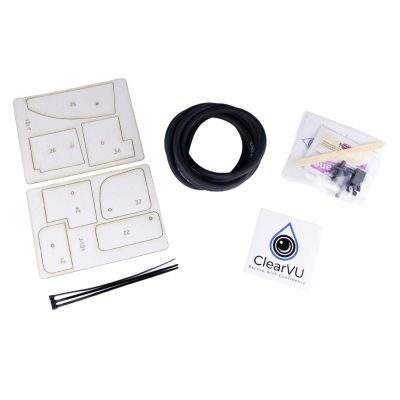 ClearVU J-101 Backup Camera Cleaner fits 2011-2021 Grand Cherokee | Includes DIY Kits | No Wiring Needed | Rinse Off Using Existing Factory Wiper Controls | Cleans Off Snow, Salt & Dirt